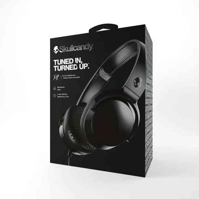Skullcandy Riff Wired On-Ear Headphones with mic